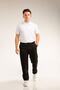 Junior High School Boy School Pants Fabric Black - 3