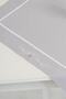 Gray - White Buldan Fabric Elegant Embroidered 90X90 cm Tablecloth - 3