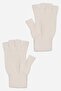 Cream Unisex Cut Gloves