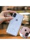 3D Transparent Prism Silicone Case with White Color on the Edges for Samsung Galaxy A72 - 4