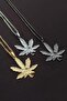 Set of 3 5 Leaf Men's Necklaces
