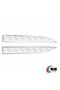 Fender Coat of Arms Sport Written Stainless Chrome Plated Metal - 2