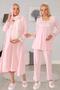 Maternity Maternity 2406 Pink Maternity Maternity Set of 7 with Hijab