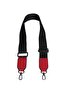Red Madame Vera Adjustable Flat Column Bag Strap