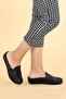 Women's Black Daily Winter Gel Anatomical Indoor Slippers 9932-8 - 3