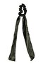 Hahai Women's Long Ribbon Model Satin Scrunchie Buckle - 4
