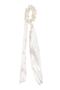 Hahai Women's Long Ribbon Model Satin Scrunchie Buckle - 4