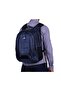 Unisex Navy Blue Bat Daily Backpack School Bag 205 Okl06