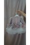 Baby Pink Glitter Fluffy Dress