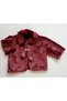 Gift Burgundy Colored Baby Girl Jacket