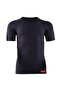 Black Spade 9267 Level 2 Short Sleeve Unisex Children's Thermal Underwear Black - 4