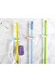 2-Piece Wall Mounted Mop Holder and Hanger Blue - 2