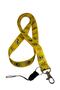 Yellow Rose Face Patterned Neck Strap Lanyard Badge Holder - 2