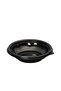 Round Salad Black Container + Lid (50 Pieces) 1000gr