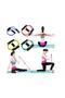 Pilates Gymnastics Exercise Resistance Rubber Yoga Sports Conditioning Aerobics Body Shaper - 3
