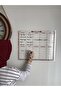 3 Pieces Mini Myweek Weekly Planner Smart Paper Board Blackboard Pen 40x50 Cm - 3