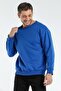 Men's Blue Relaxed Fit Sweatshirt - Al-sw0002 - 6