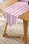 Harmony of Pink Colors Modern Design Decorative Special Design Tufted Chenille Triangle Runner - 2