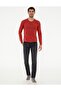 Tile Slim Fit Crew Neck Knitwear Sweater - 5