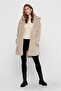 Women's 15230461 Onlsascha Sherpa Jacket Cc Otw Stone - 5