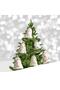 New Year 6cm 6-Piece Snow White Bell Ornament