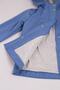 Sea Blue Flat Pocket Children's Raincoat - 5