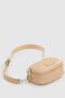 Women's Cream Multi-Pocket Adjustable Crossbody Bag - 4