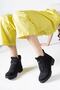 Black Nubuck Women's Boots 0012720 - 4