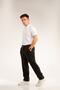 Junior High School Boy School Pants Fabric Black - 5