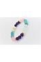 Pink Quartz-pearl-firose-amethyst-moonstone Natural Stone Bracelet - 2