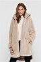 Women's 15230461 Onlsascha Sherpa Jacket Cc Otw Stone