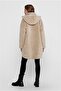 Women's 15230461 Onlsascha Sherpa Jacket Cc Otw Stone - 4