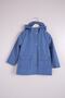 Sea Blue Flat Pocket Children's Raincoat