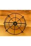 Black Stainless Steel Hot Food Trivet with Candle Long Lasting Safe Hot Presentation on Tables