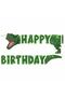 Wild Jurassik Park Happy Birthday Text