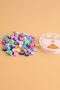 DIY Jewelry Making Material 25 Pieces Colorful Flower Fimo Beads