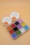 DIY Jewelry Making Material 12 Types Colorful Sand Bead Set