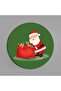 New Year Series New Year Digital Printed 4-Piece Wooden Coasters Model 004 - 3