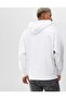 Oversize Unisex Harry Potter White Hooded 100% Cotton Sweatshirt - 2