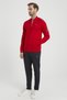 Men's Red Diving Fabric Tracksuit Set - 7