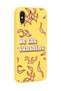 Yellow Launch Phone Case with Be the Sunshine Design Compatible with iPhone X - XS - 2