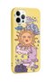 iPhone 13 Pro Max Compatible Solar Retro Design Yellow Launch Phone Case - 2