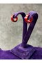 Red Color Steel Hoop Earrings Daily Women's Jewelry Stylish Modern Accessory New Gift Get Sparkling - 3
