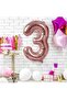 Rose Gold Copper - 100 cm Large Foil, 3 Figures Balloon, 40Inc - 2