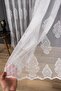New Damaks Pattern Knitted Tulle Curtain, 400x260 Sparse Pleat 1/2 - 5