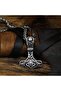 Embroidered Design 316l Men's Steel Necklace - 5