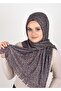 وشاح شال جاهز من الليكرا منقوش عرقيًا