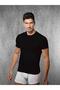 Men's 45% Modal 45% Cotton Crew Neck Short Sleeve T-Shirt