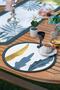 Σετ 6+1 Special Design Leaf Designed Flat Runner - 4