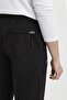 Men's Black Large Size Sweatpants Straight Comfortable Fit with Zipper Pocket - 5